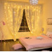 Светодиодная гирлянда штора водопад 3х1.45 м 300LED UTL Lighting Желтый