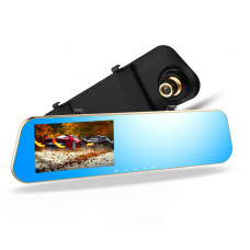 Авторегистратор DVR FULL HD 1080p DV460 зеркало-видеорегистратор заднего вида с камерой заднего хода
