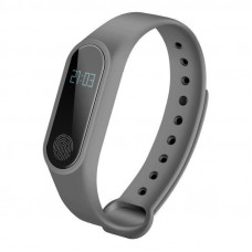 Фитнес браслет трекер Smart Band Серый (M2)