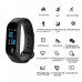 Фитнес браслет трекер Smart Band с сенсорным экраном Черный (M3)
