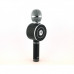 Беспроводной микрофон караоке WSTER WS-668 Bluetooth динамик USB Черный (IM 46449)