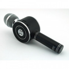 Беспроводной микрофон караоке WSTER WS-668 Bluetooth динамик USB Черный (IM 46449)