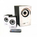 Колонки для компьютера SW 801U с сабвуфером Белые (IM 45794)