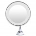 Светодиодное LED зеркало 10х Flexible Mirror для макияжа с присоской на гибкой ножке с увеличением