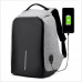 Рюкзак городской Antivor 2.0 антивор сумка с защитой от карманников с USB Grey