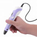 3D ручка для рисования Pen2 MyRiwell с LCD дисплеем фиолетовый (46003)