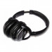 Беспроводные стерео наушники Atlanfa с гарнитурой  MP3 и FM Bluetooth Черные (AT-7612)