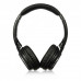 Беспроводные стерео наушники NIA с гарнитурой Bluetooth с MP3 и FM Чёрные (Q1)
