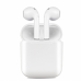 Беспроводные наушники iFans PRO Bluetooth в зарядном боксе Белые (iF42)