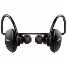 Беспроводные Bluetooth стерео вакуумные наушники Awei Original с гарнитурой Чёрные (A847BL)
