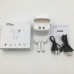 Наушники беспроводные с гарнитурой TWS Stereo Pro Bluetooth плюс зарядный кейс Белые (Hbq I7S)