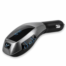 Автомобильный ФМ Bluetooth модулятор FM трансмиттер для авто в машину HZ H20BT Original Серый