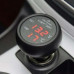 Автомобильный термометр градусник вольтметр VST 3в1 зарядное для телефона USB выход 12-24V Чёрный (706)