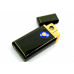 Аккумуляторная электро 2 в 1 спиральная и газовая UKC 5408 USB зажигалка в подарочной коробке