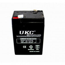 Аккумулятор UKC RB 640 6V 4A чёрный (45074)