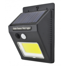 Светодиодный уличный светильник Solar COB LED навесной настенный от солнечной батареи с датчиком движения