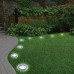 Солнечные уличные светильники для дома и сада Solar Disk Lights комплект из 4-х штук