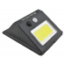 Светодиодный уличный светильник Solar COB LED навесной настенный от солнечной батареи с датчиком движения