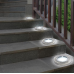 Солнечные уличные светильники для дома и сада Solar Disk Lights комплект из 4-х штук