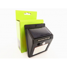 Светодиодный уличный светильник Solar 24 LED настенный от солнечной батареи с датчиком движения
