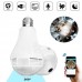 Камера видео наблюдения Панорамная IP лампочка (Рыбий глаз) SMART+DVR WI-FI H302 \ CAD-B13 White (IM 46433)
