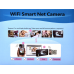 IP онлайн смарт камера SmartCam для видео наблюдения к телефону через Wi-Fi для смартфона со звуком Поворотная