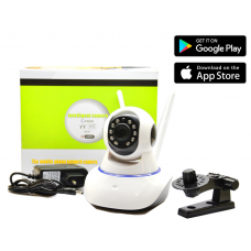 IP онлайн смарт камера SmartCam для видео наблюдения к телефону через Wi-Fi для смартфона со звуком Поворотная