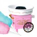 Домашний аппарат машинка для приготовления сладкой ваты дома COTTON CANDY MAKER на колесах CARNIVAL