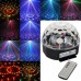 Диско шар Magic Ball светодиодный четыре LED режима цветомузыки со встроенной Bluetooth колонкой пультом и флешкой 17 см Разноцветный
