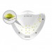 LED Лампа Sun 5+ с таймером и сенсором 48 Вт ультрафиолетовая САН 5 для наращивания ногтей и маникюра сушка для гель лака Белая