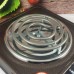 Плита электрическая однокомфорочная спиральная Domotec MS-5801 1000W электроплита (IM 46431)