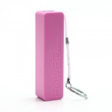 Портативное зарядное устройство PowerBank 2600 Розовый