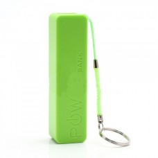 Портативное зарядное устройство PowerBank 2600 Зеленый