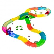 Гоночный трек Magic Tracks на 360 деталей Светящийся