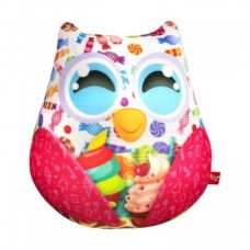 Антистрессовая игрушка SOFT TOYS - Сова с конфетами