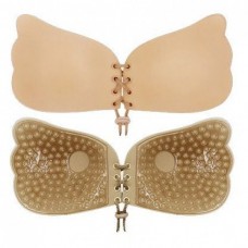 Бюстгальтер-неведимка Fly Bra с эффектом Рush Up Бежевый