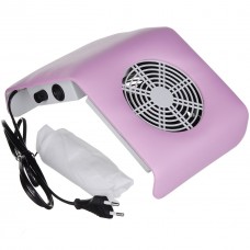 Вытяжка для маникюра Nail Dust Collector Розовый