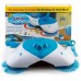 Механическая швабра Hurricane Spin Broom 34х110 см с вращающейся щёткой White/Blue