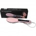 Электрический выпрямитель в виде расчёски Fast Hair Straightener Plus с LCD-экраном 300 Вт, Розовый