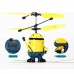 Летающая игрушка Airset Миньон с инфракрасным датчиком USB кабель Р388 Желтый