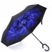 Зонт обратного сложения Vip-brella Азалия Синяя роса, 8 спиц