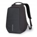Рюкзак городской непромокающий Bobby Bag Pro Антивор USB с отсеком для ноутбука 15.6 Черный (BB01)