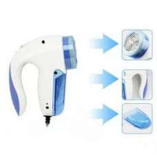 Машинка для удаления катышков с одежды Lint Remover Pro SE модель 5880 Улучшенная, Бело-синяя