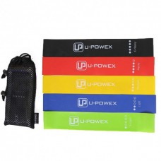 Набор резинок для фитнеса и йоги 5 шт U-Powex PRO 30х5 см Разноцветный (482657)