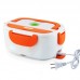 Ланч-бокс The Electric Lunch Box 0,6л и 0,45л из пищевого пластика с подогревом 220V Оранжевый