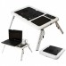 Подставка-столик для ноутбука с двумя USB вентиляторами, E-Table