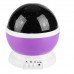 Ночник-проектор Star Master звездное небо с USB-кабелем 6 режимов ночного неба Фиолетовый