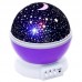 Ночник-проектор Star Master звездное небо с USB-кабелем 6 режимов ночного неба Фиолетовый