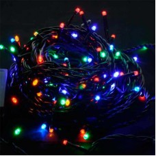 Гирлянда светодиодная 200LED 12 метров UTL черный провод 8 режимов Мульти