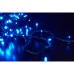 Гирлянда светодиодная 200LED 12 метров UTL черный провод 8 режимов Синий